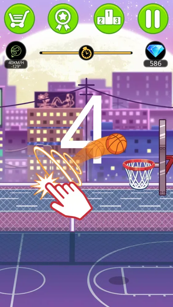 Basketball serial shooter Screenshots