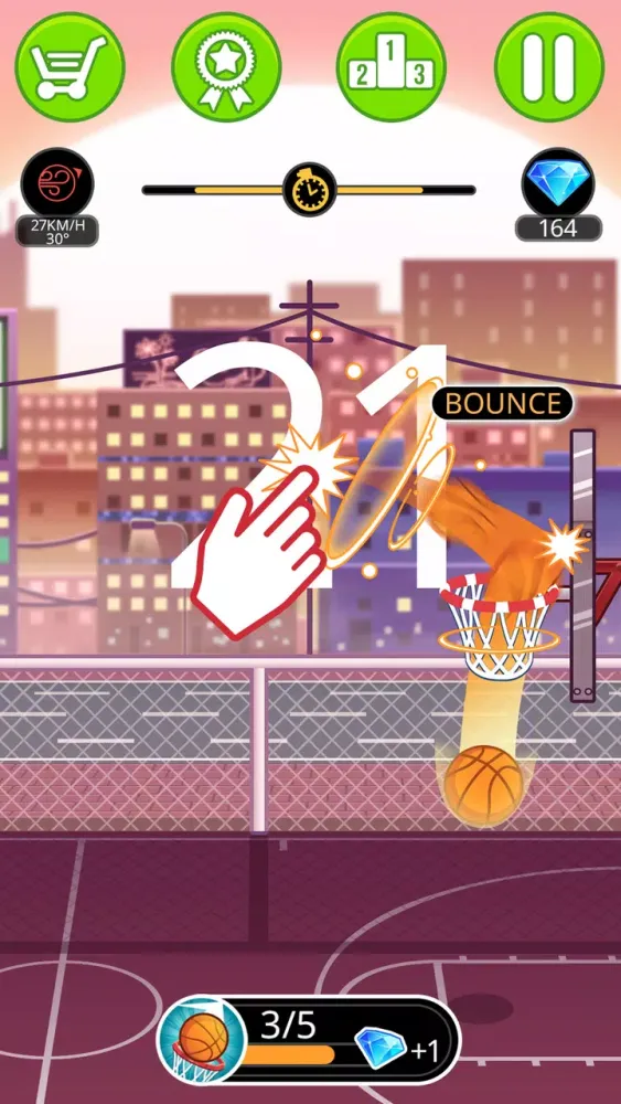 Basketball serial shooter Screenshots
