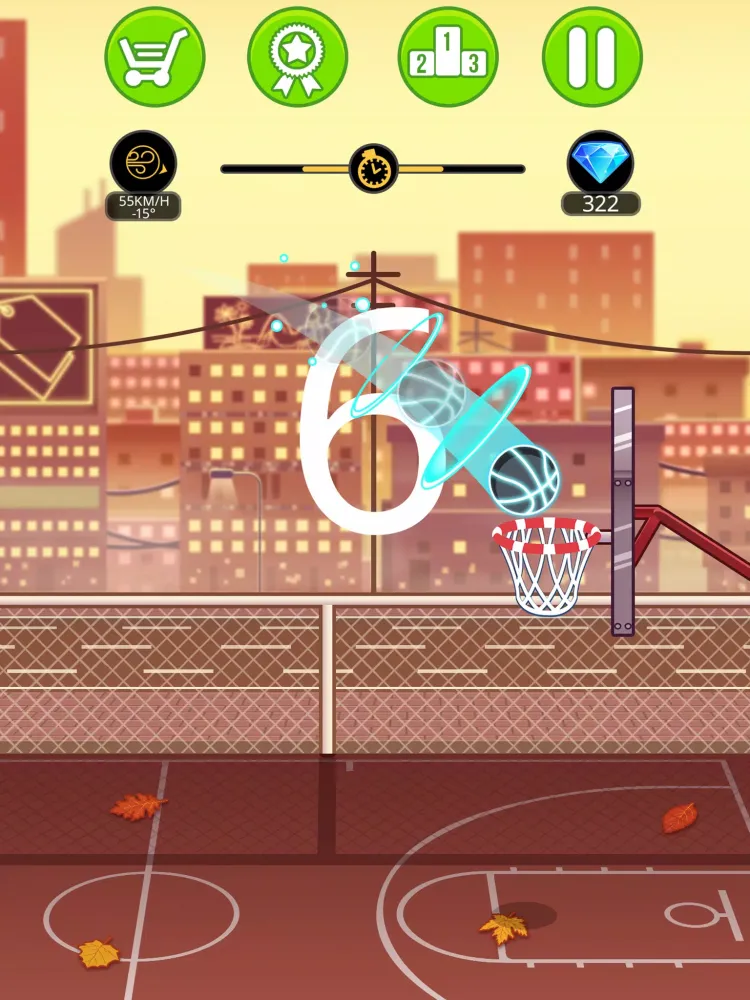 Basketball serial shooter Screenshots