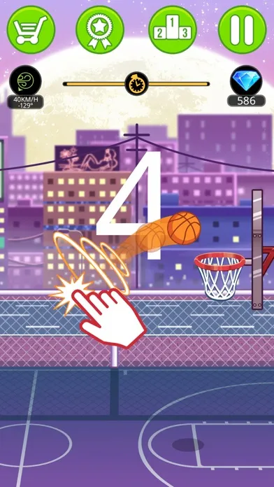 Скриншоты Basketball serial shooter