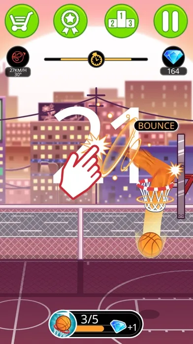 Скриншоты Basketball serial shooter