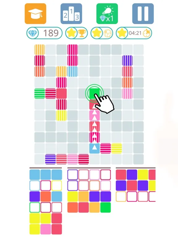 Criss Cross Colors iPad  سکرین شاٹس
