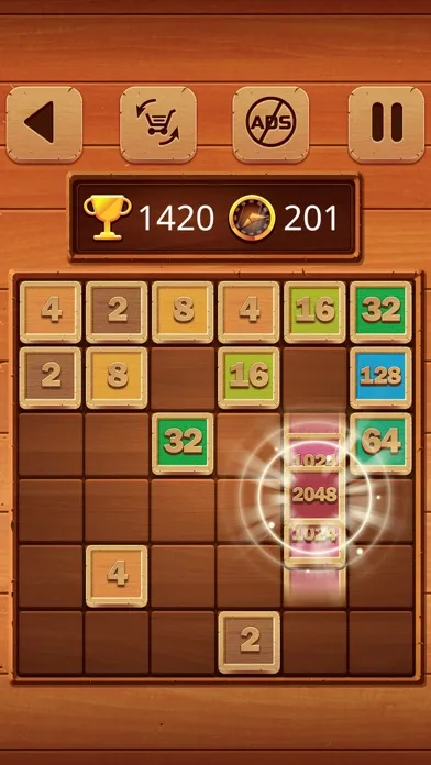 2048 Wooden Edition Screenshots