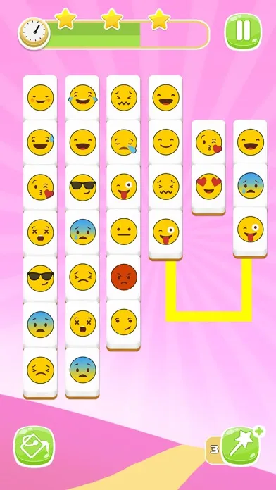 Tangkapan skrin Emoji game : play with smileys