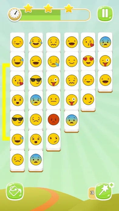 Tangkapan skrin Emoji game : play with smileys