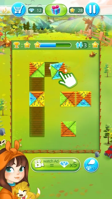 صور Happy Farm: field's puzzle
