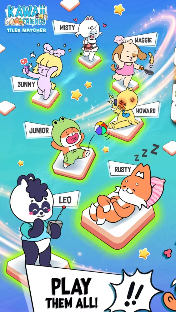 Kawaii Friends : Tile Match应用截图