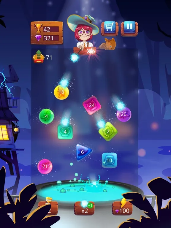 Magic Potion School for Witch iPad  स्क्रीनशॉट
