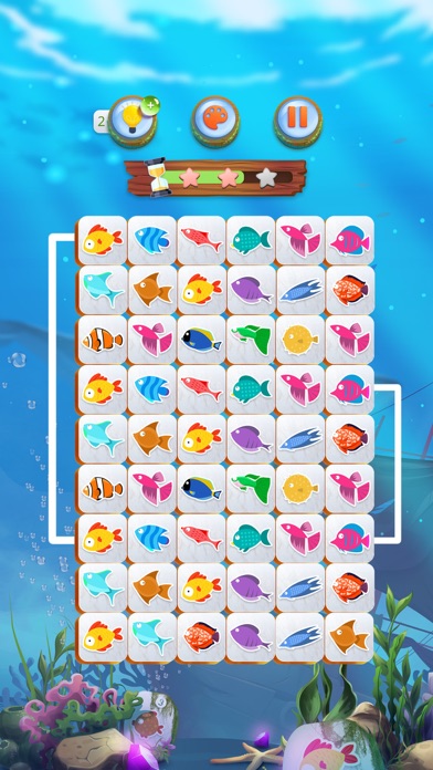 Mahjong Connect Fish World स्क्रीनशॉट