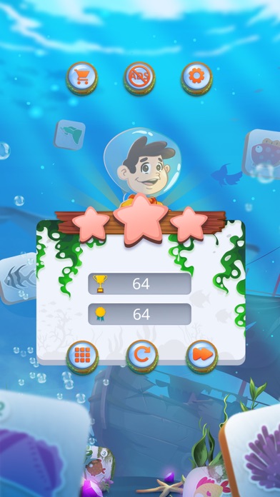 Mahjong Connect Fish World स्क्रीनशॉट