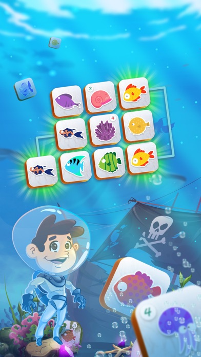 Mahjong Connect Fish World स्क्रीनशॉट