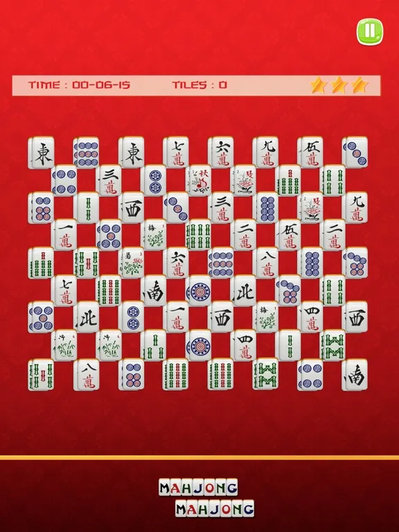 Zrzuty ekranu Mahjong Mahjong Mahjong iPad 
