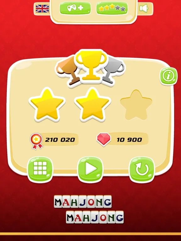Zrzuty ekranu Mahjong Mahjong Mahjong iPad 