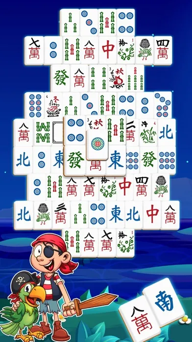 Tangkapan layar Mahjong Pirate Plunder Quest