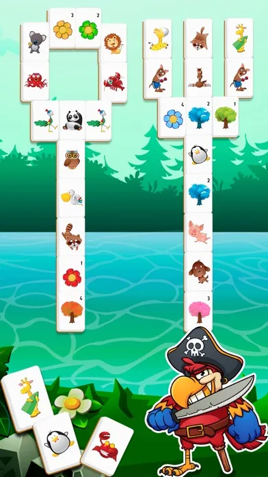 Tangkapan layar Mahjong Pirate Plunder Quest
