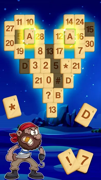 Tangkapan layar Mahjong Pirate Plunder Quest