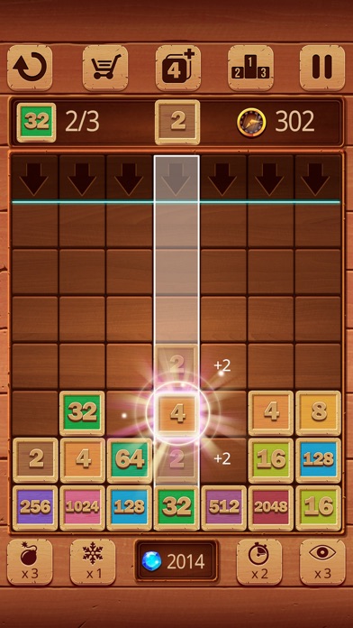 Merge Numbers : Wooden edition应用截图