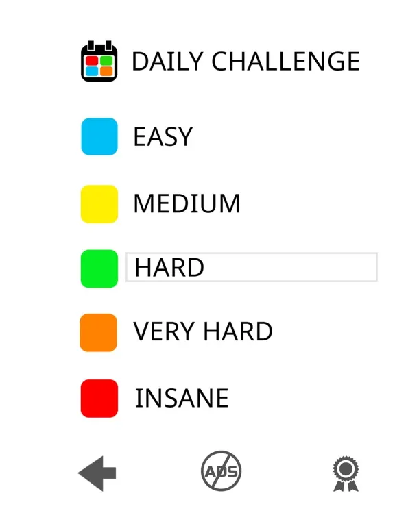 Only 1 color per line iPad  Screenshots