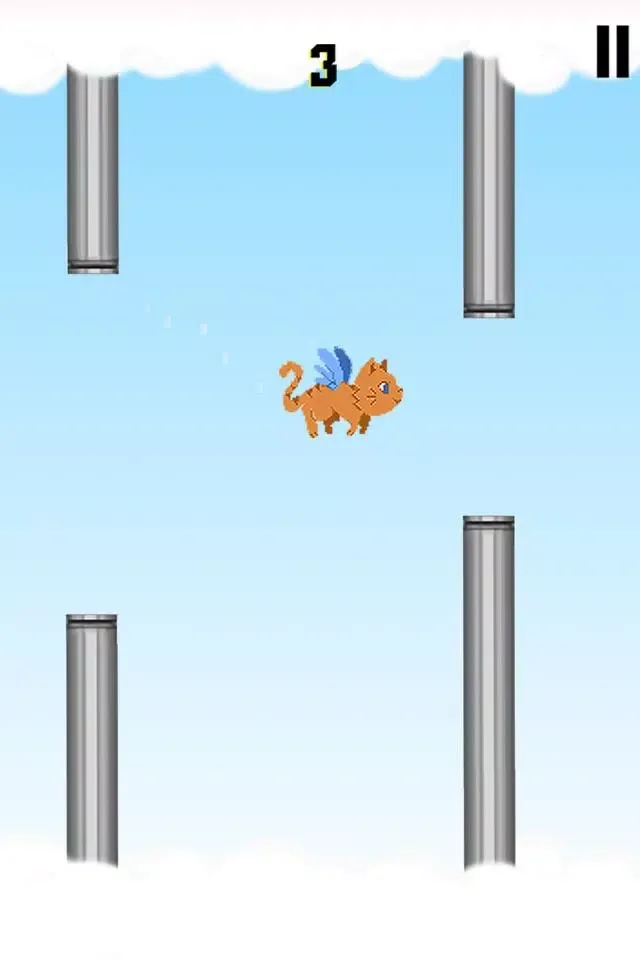 Pixel Cat Can't Fly应用截图