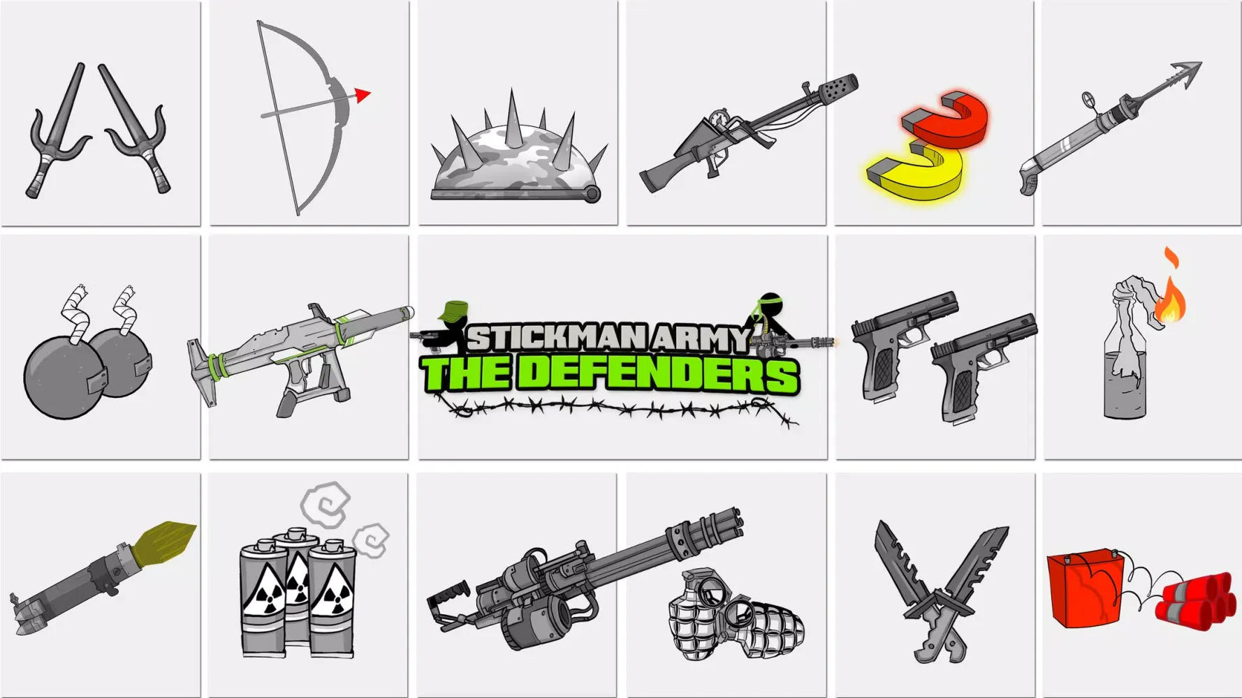 Stickman Army : The Defenders Screenshots