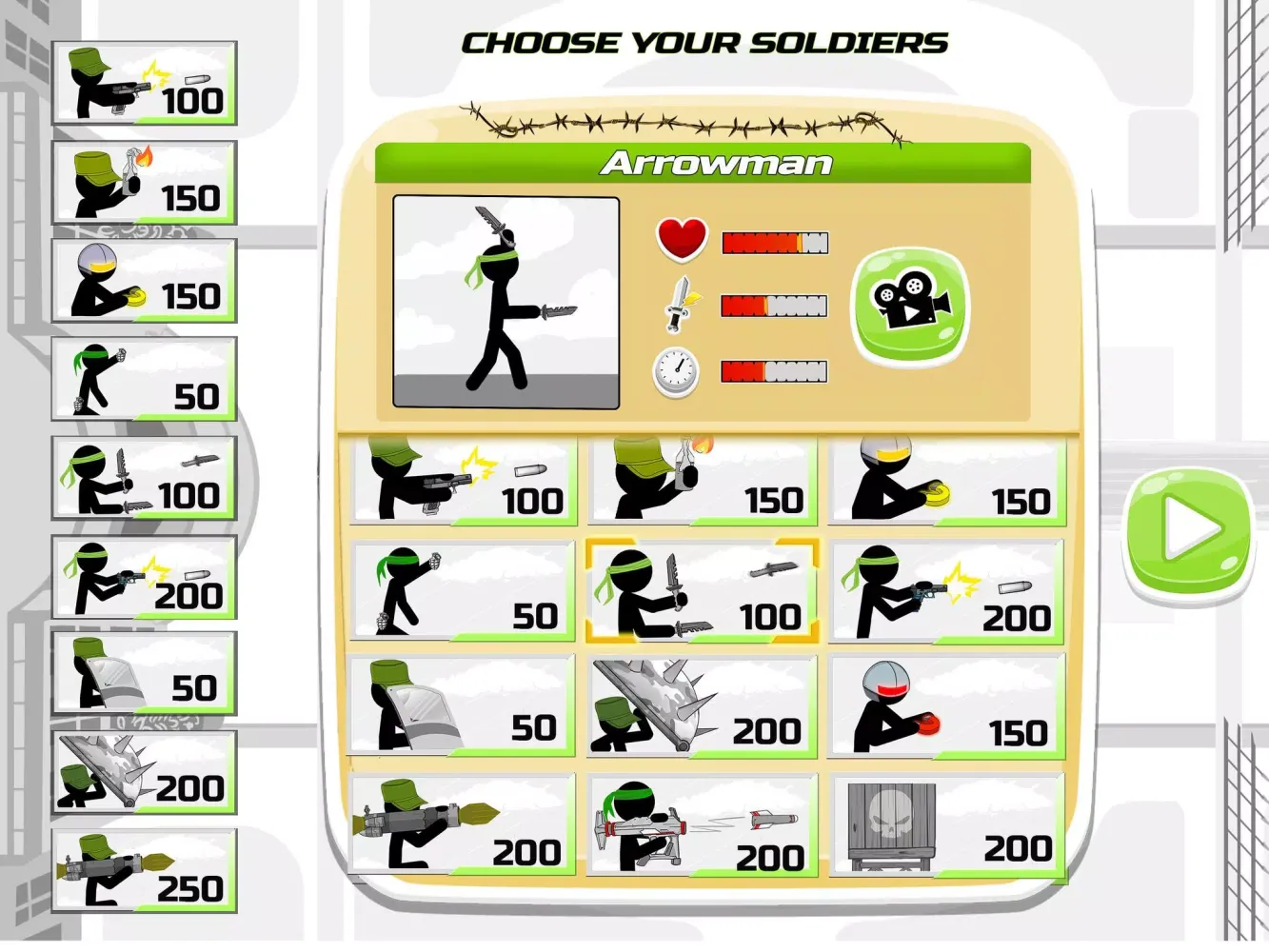 Stickman Army : The Defenders Screenshots