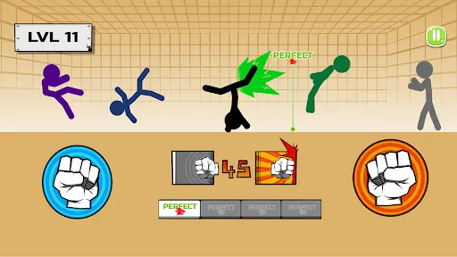 Zrzuty ekranu Stickman fighter : Epic battle