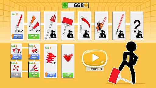 Zrzuty ekranu Stickman fighter : Epic battle