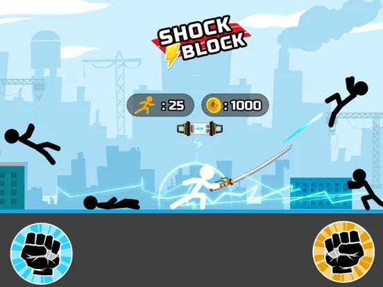 Tangkapan skrin Stickman Fighter Epic Battle 2 iPad 