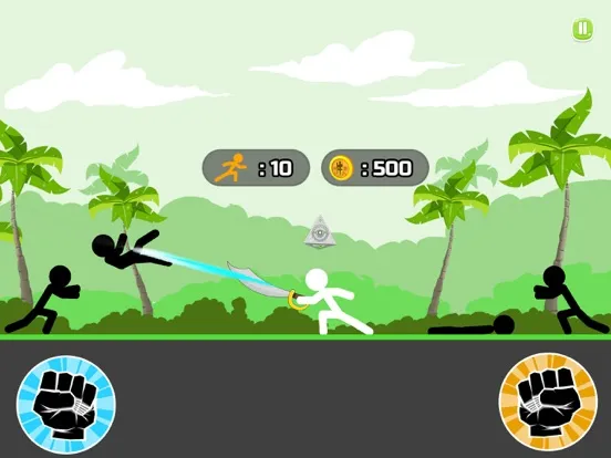 Tangkapan skrin Stickman Fighter Epic Battle 2 iPad 
