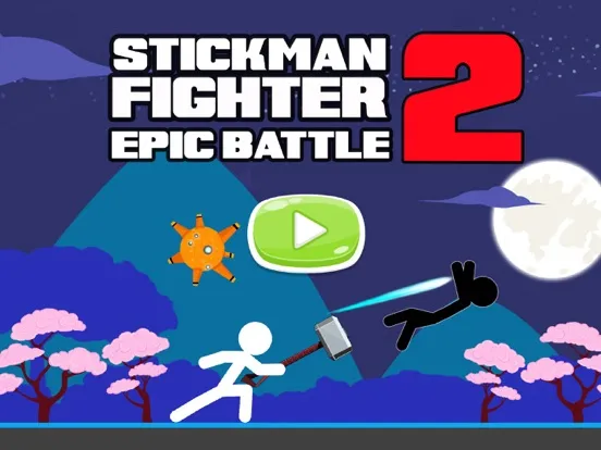 Tangkapan skrin Stickman Fighter Epic Battle 2 iPad 