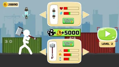 Tangkapan skrin Stickman Fighter Epic Battle 2