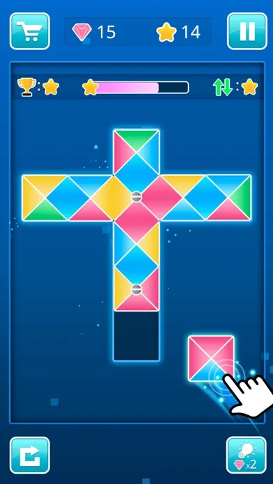 Capturas de pantalla de Tangram Match Masters