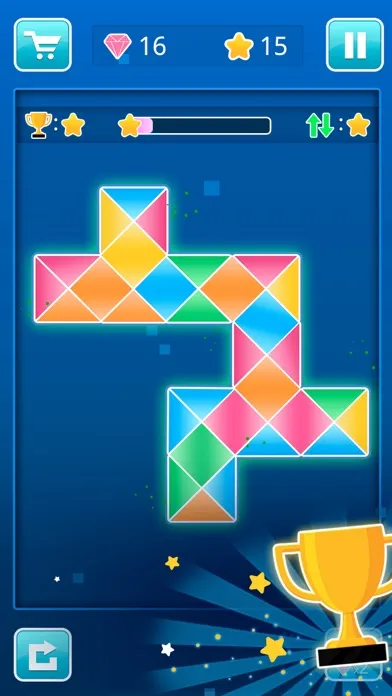 Capturas de pantalla de Tangram Match Masters