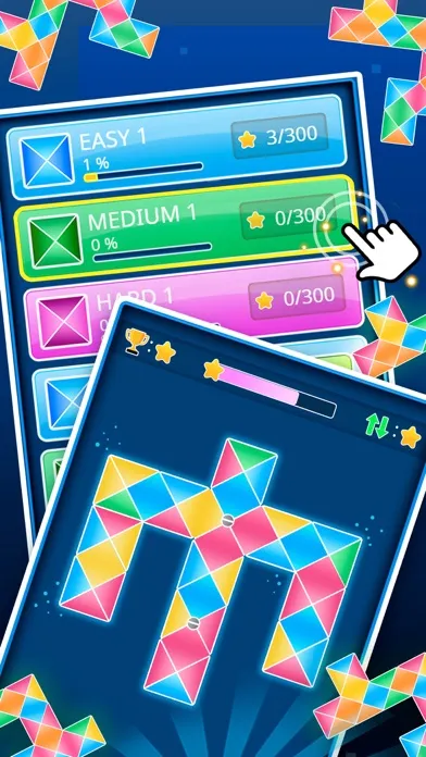 Capturas de pantalla de Tangram Match Masters