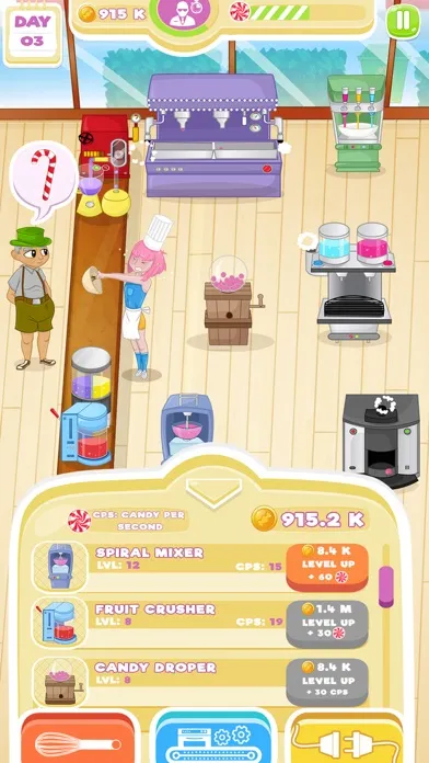 Tangkapan skrin Tap Candy : sweets clicker