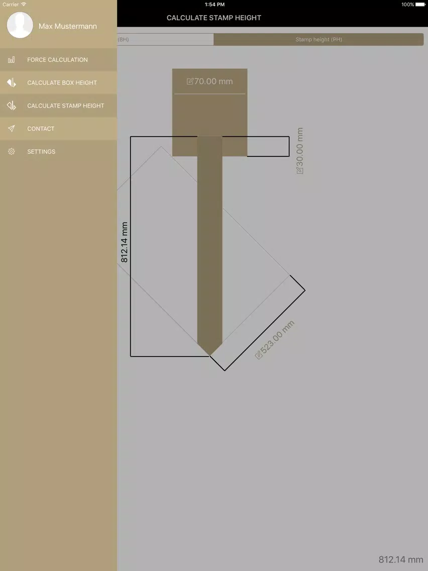Captures d'écran de Bystronic Bend Solver iPad 
