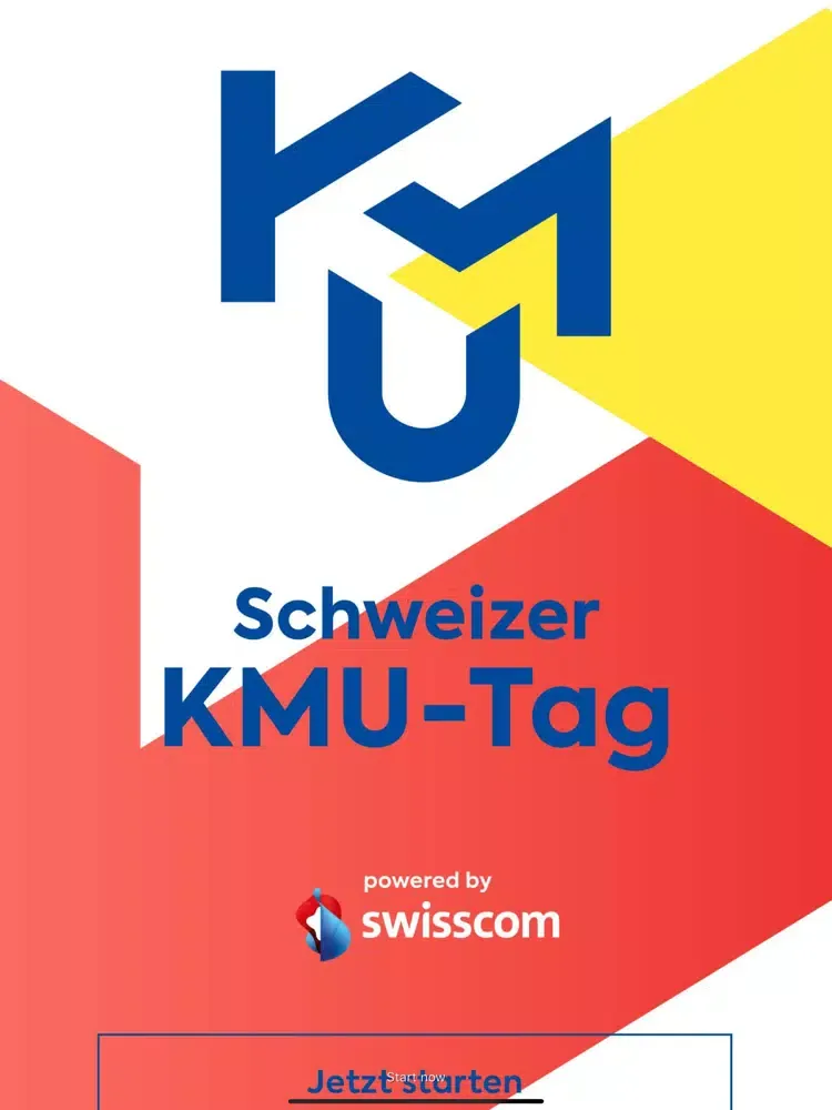 ภาพหน้าจอของ Schweizer KMU Tag iPad 