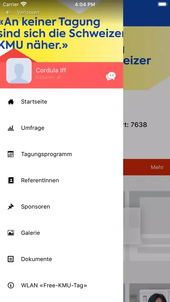 ภาพหน้าจอของ Schweizer KMU Tag