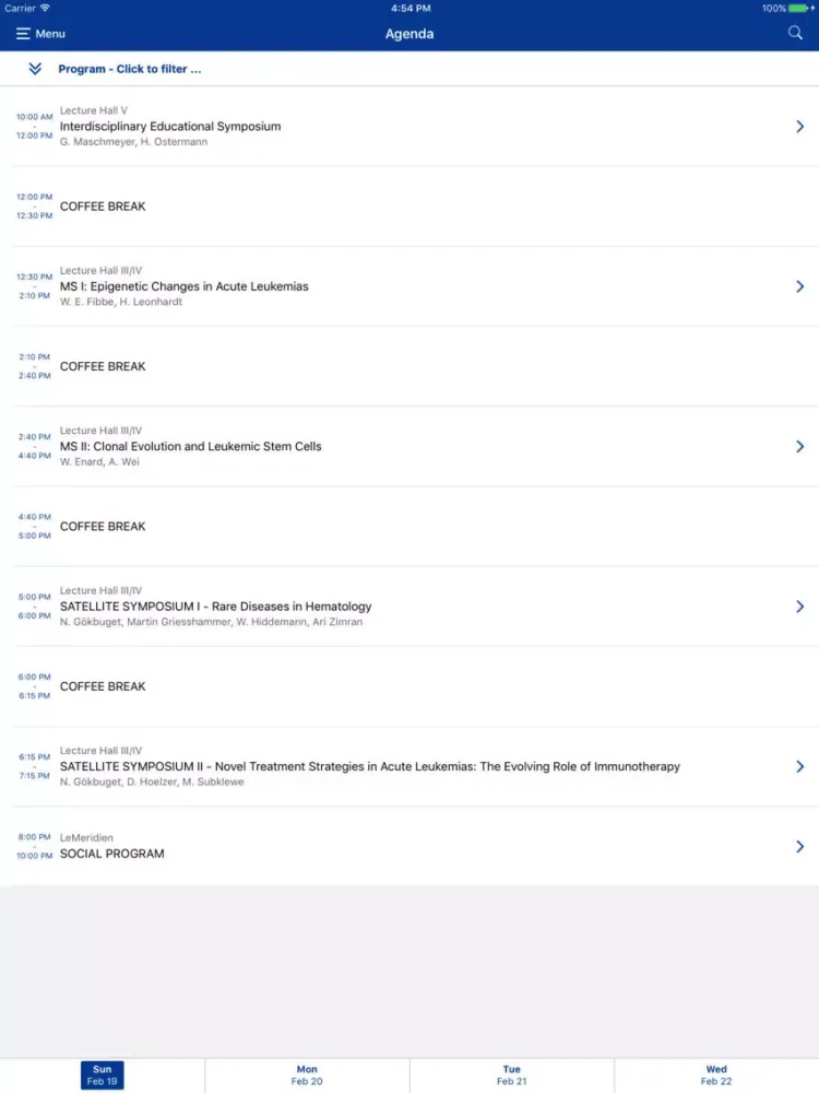 Acute Leukemias XVI Munich iPad スクリーンショット