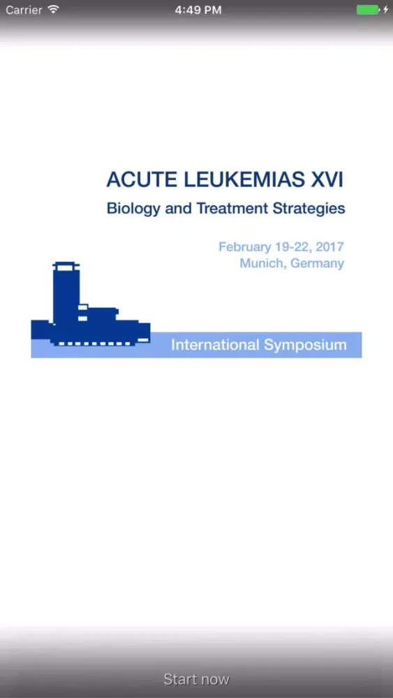 Acute Leukemias XVI Munich スクリーンショット