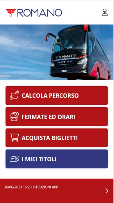 Скриншоты Autolinee Romano S.p.A.