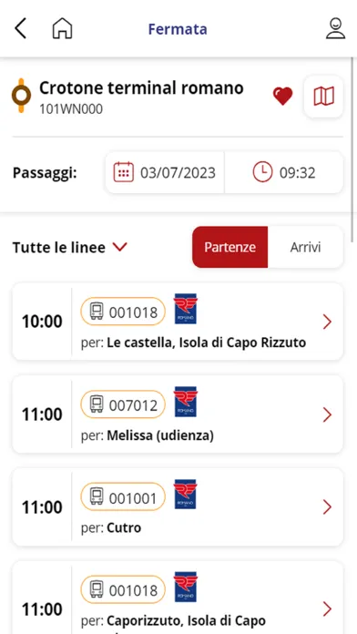 Скриншоты Autolinee Romano S.p.A.