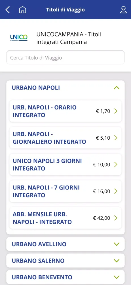 Unico Campania应用截图