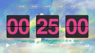 Capturas de tela do Flip clock - Time management