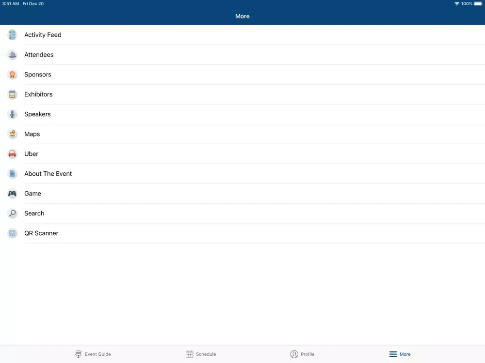 Скриншоты PNAA Connect 2020 iPad 