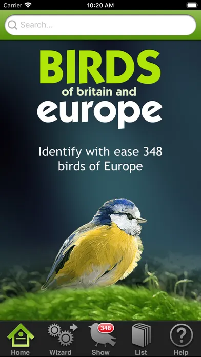 Captures d'écran de Birds of Britain and Europe