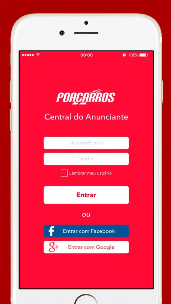 Tangkapan layar PoaCarros - Central do Anunciante