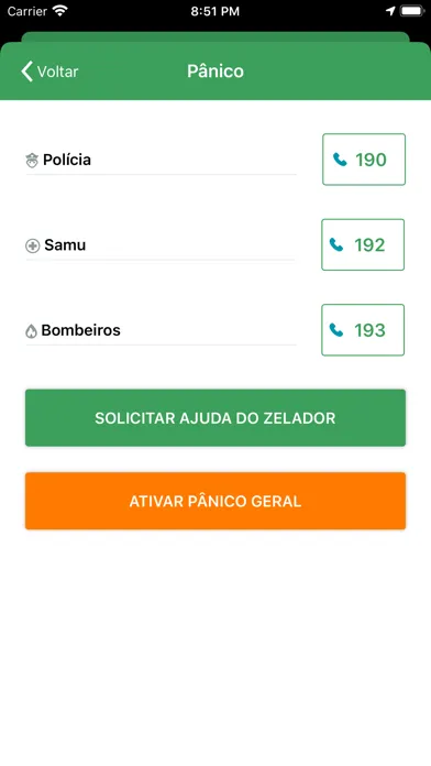 Capturas de tela do Grupo Proggetec