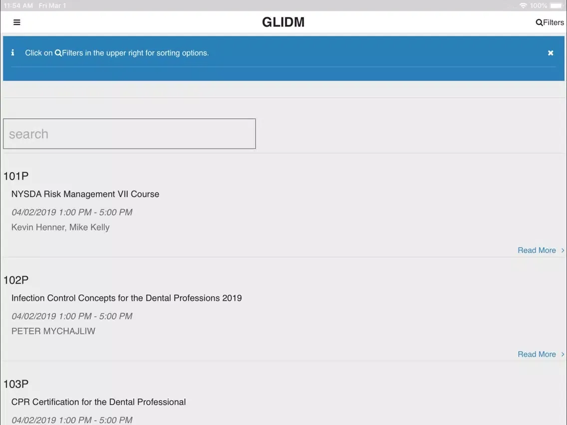Greater Long Island Dental iPad  Screenshots
