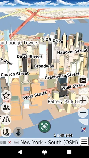 Capturas de tela do bGEO GPS Navigation